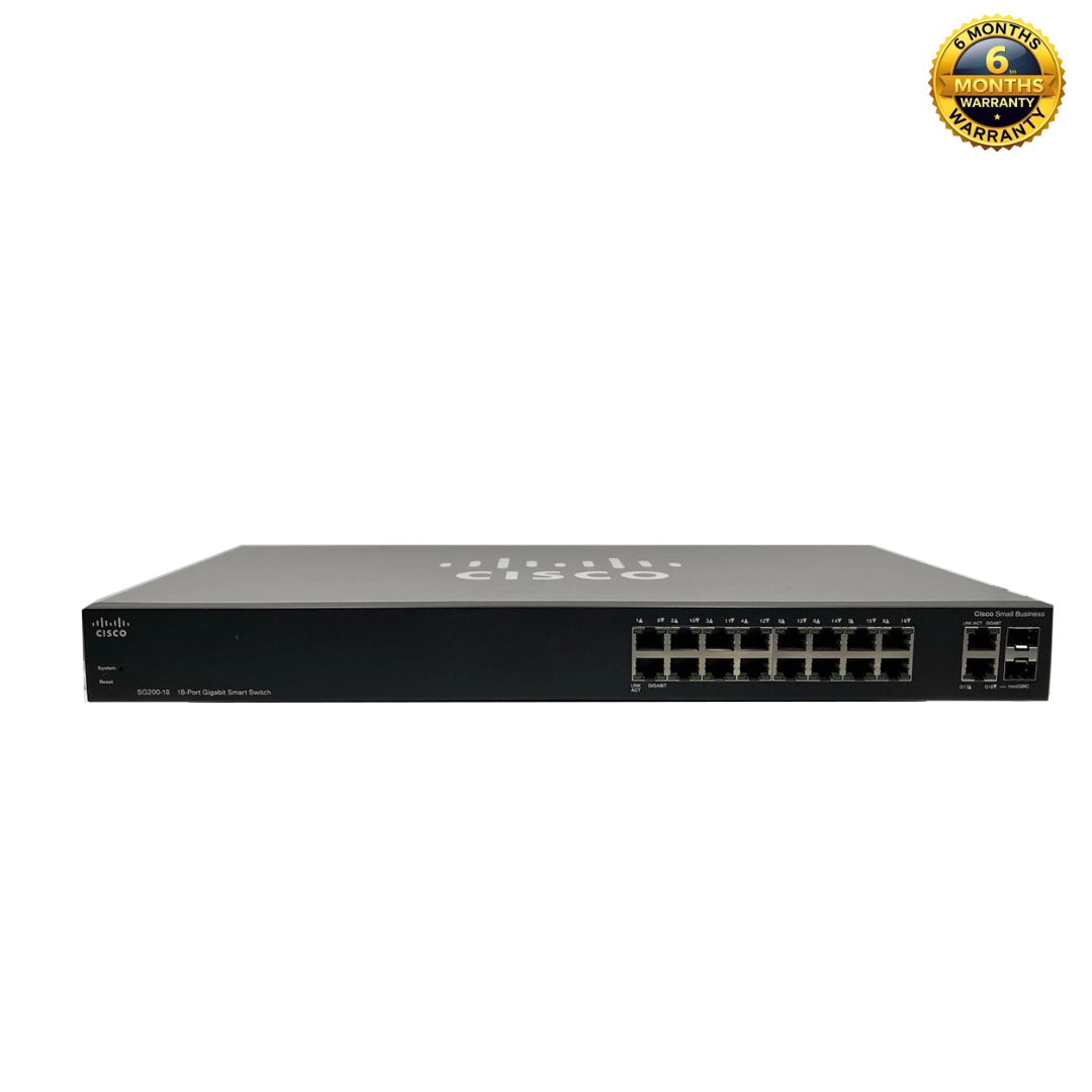 Cisco SG200-18 18-Port Gigabit Smart Managed Switch (2)