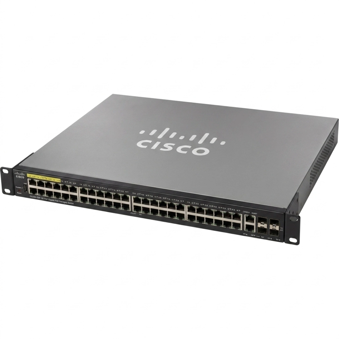 Cisco SG350-52MP 52-Port Gigabit PoE Managed Switch