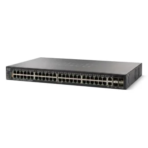 Cisco SG550X-48P-K9-NA 48-Port Gigabit PoE+ Layer 3 Stackable Managed Switch