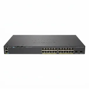 Cisco WS-C2960X-24TD-L 24-Port Gigabit Managed Switch Dual 10G SFP+ Uplink