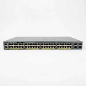 Cisco WS-C2960X-48FPS-L 48-Port Gigabit PoE+ Managed Switch 4×SFP Uplink
