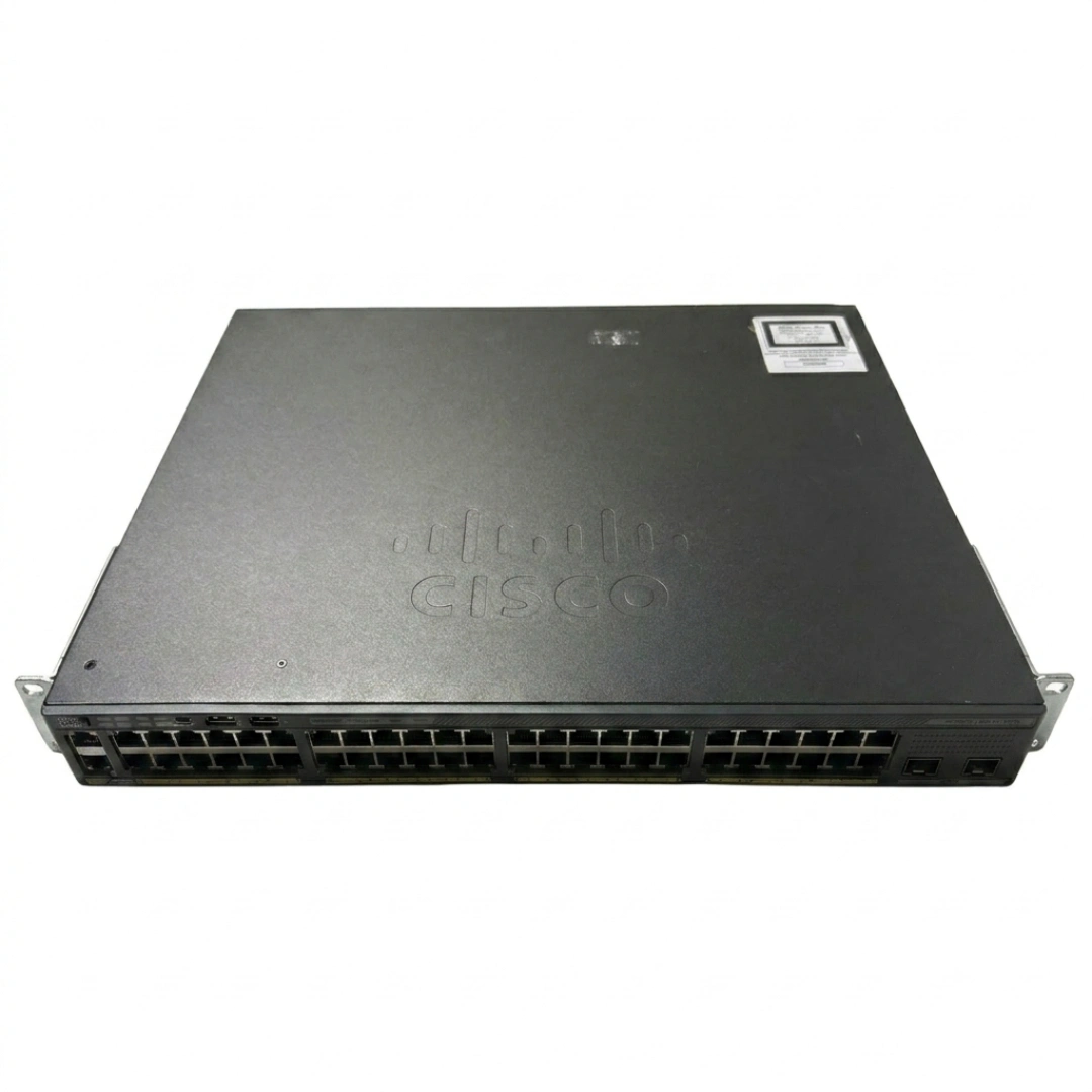 Cisco WS-C2960X-48TD-L 48-Port Gigabit Managed Switch Dual 10G SFP+ Uplink