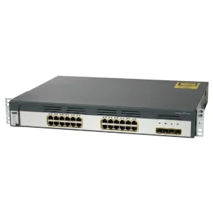 Cisco WS-C3750G-24TS-S 24-Port Gigabit Layer 3 Managed Switch