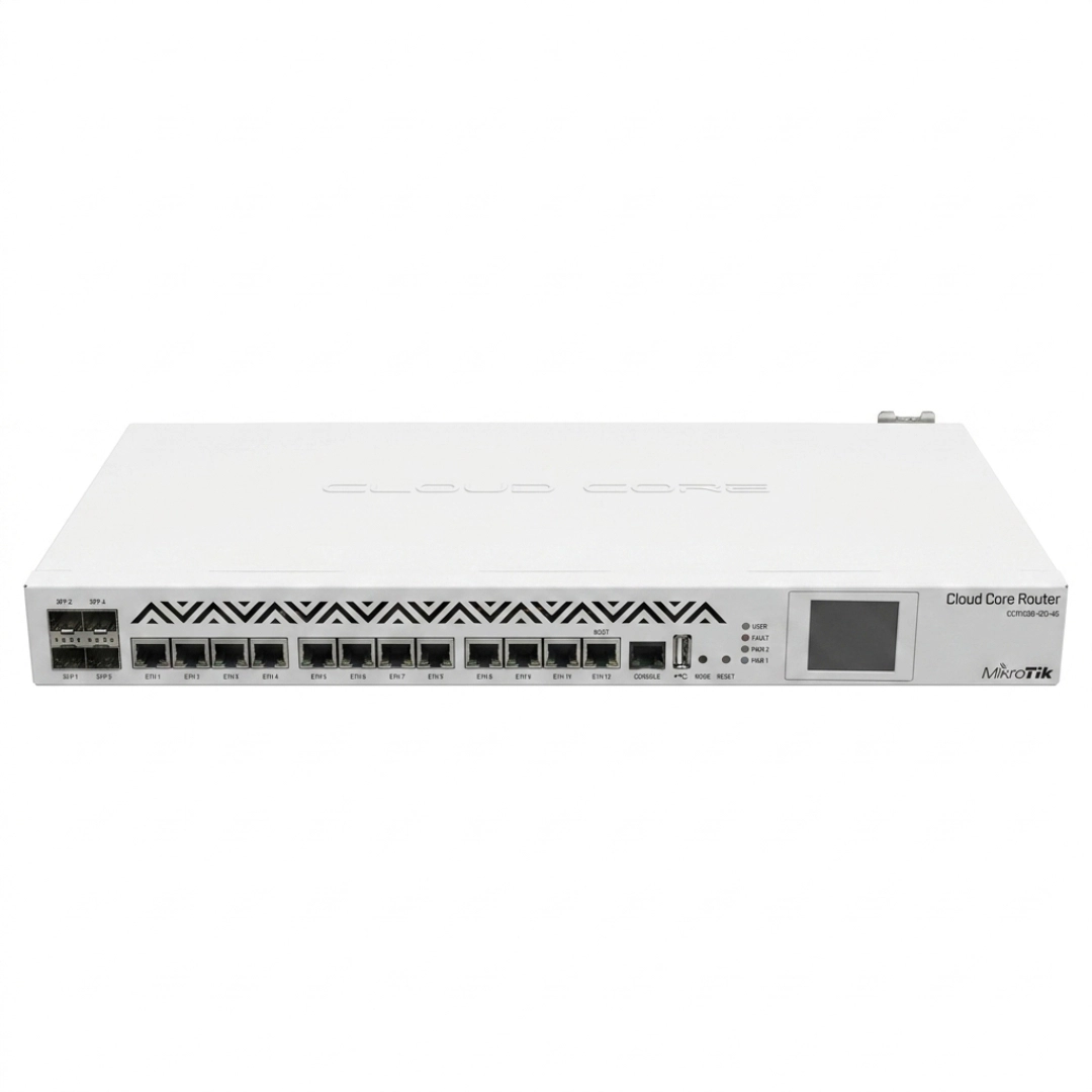 MikroTik CCR1036-12G-4S-EM Cloud Core Router