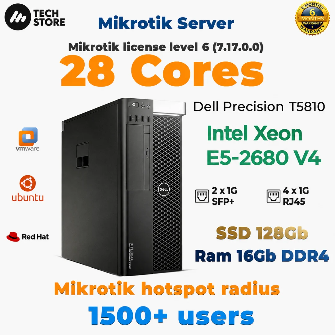 MikroTik Server – Dell Precision T5810