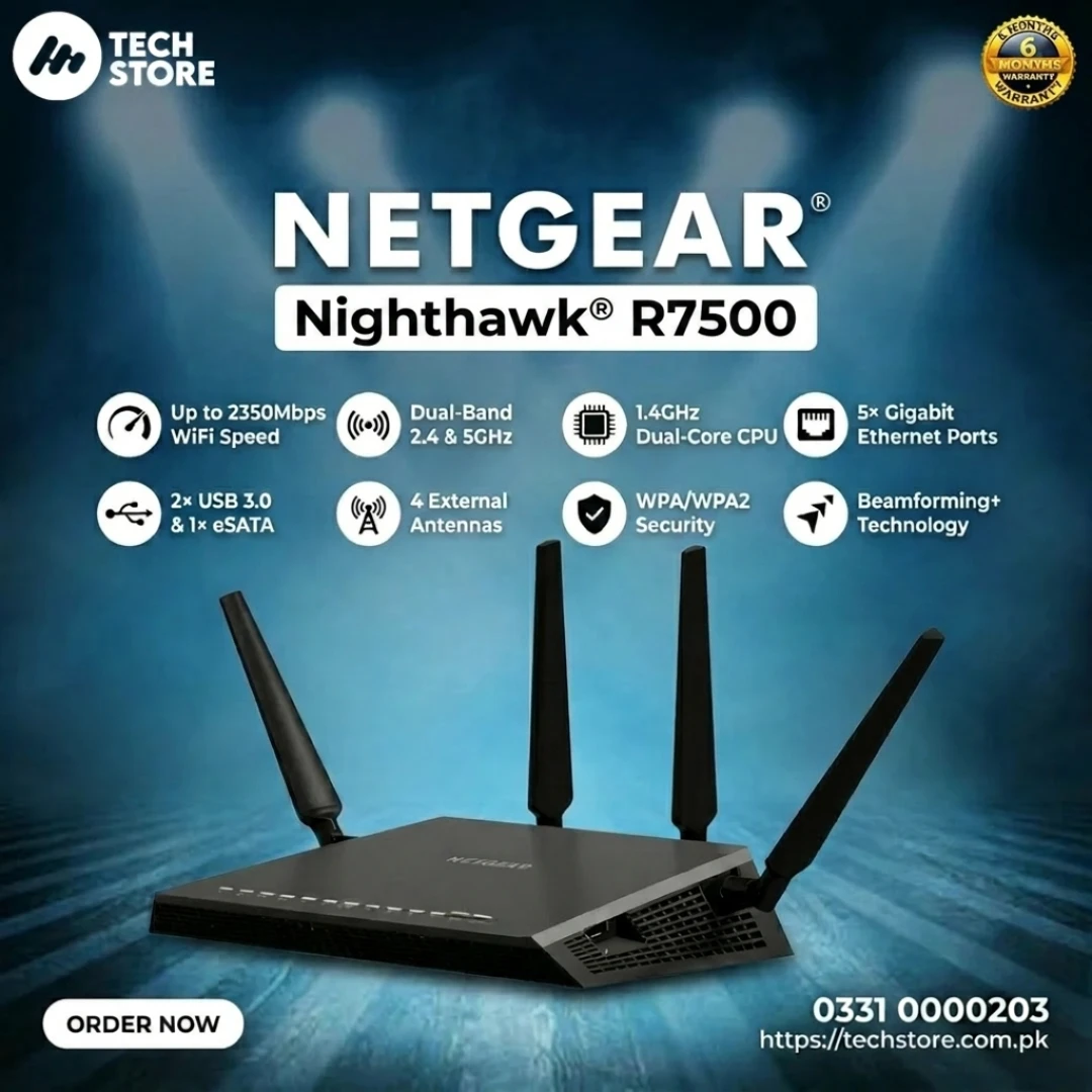 NETGEAR Nighthawk R7500 X4 AC2350 (3)