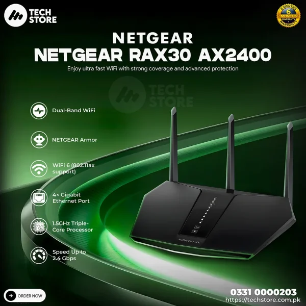 Nighthawk Router Rax 29 NETGEAR Nighthawk RAX30 AX2400 WiFi 6 Router – Dual-Band Gigabit ...