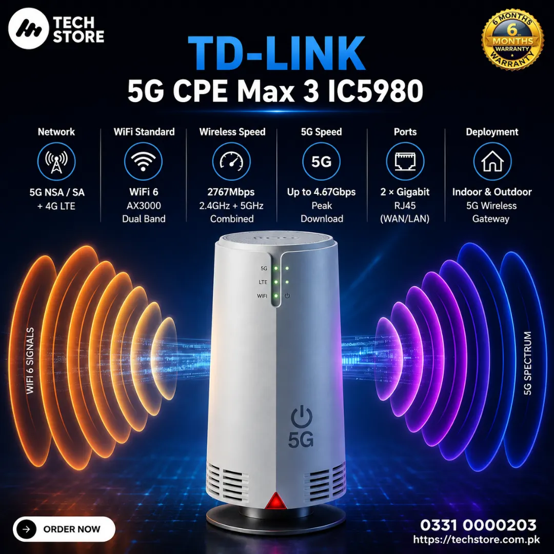 TD-LINK 5G CPE Max 3 IC5980 | 5G