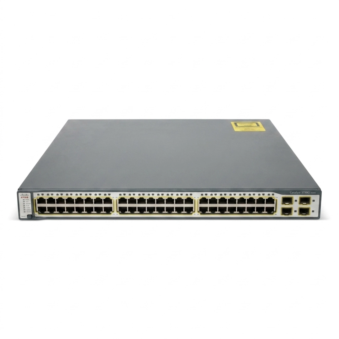Cisco WS-C3750G-48TS-S 48-Port Gigabit Layer 3 Managed Switch