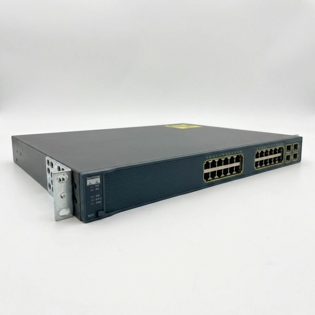 Cisco WS-C3560G-24TS-S Catalyst 24-Port Gigabit Layer 3 Managed Switch | 4× SFP Uplink | IP Base Enterprise Switch