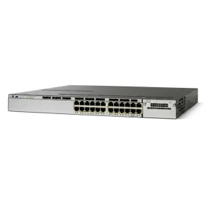 Cisco Catalyst WS-C3750X-24T-L 24-Port Gigabit Layer 3 Managed Switch Modular Uplink