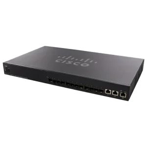Cisco SX550X-12F-K9-NA 12-Port 10G SFP+ Layer 3 Stackable Managed Switch