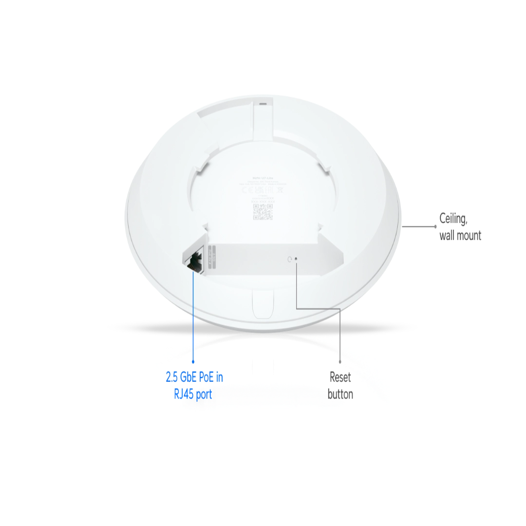 Ubiquiti U7 Lite WiFi 7 Enterprise Access Point