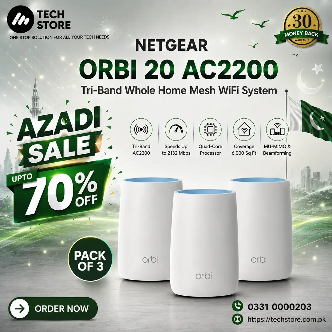 Orbi 20 PAck of 3