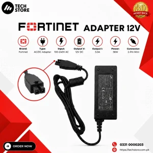 Fortinet Firewall Power Adapter in Pakistan at Tech Store