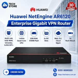 Huawei NetEngine AR6120 Enterprise Gigabit VPN Router