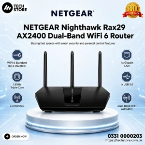 NETGEAR Nighthawk Rax29 AX2400