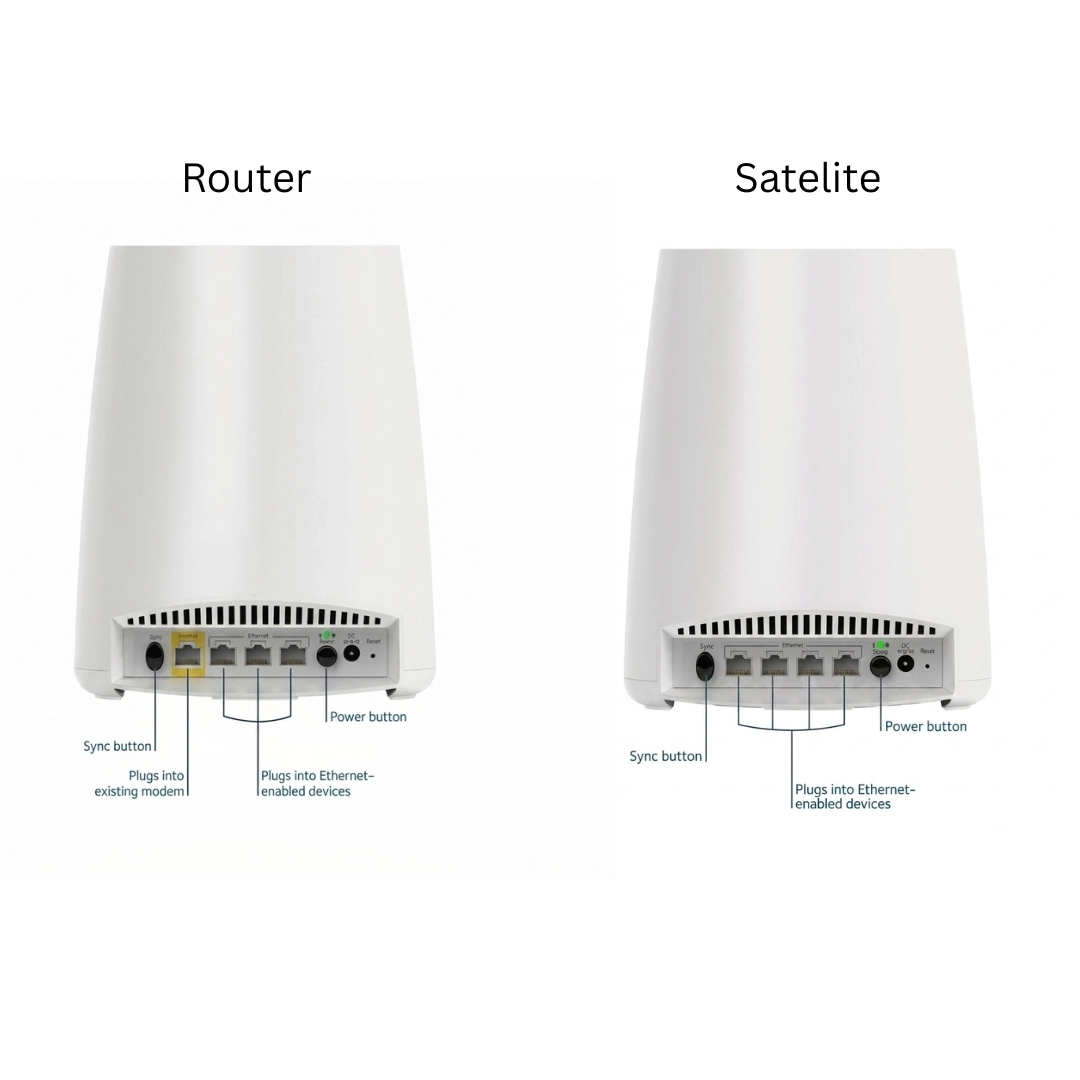 NETGEAR Orbi 40 AC2200 Tri-Band Mesh WiFi System (Pack of 3)