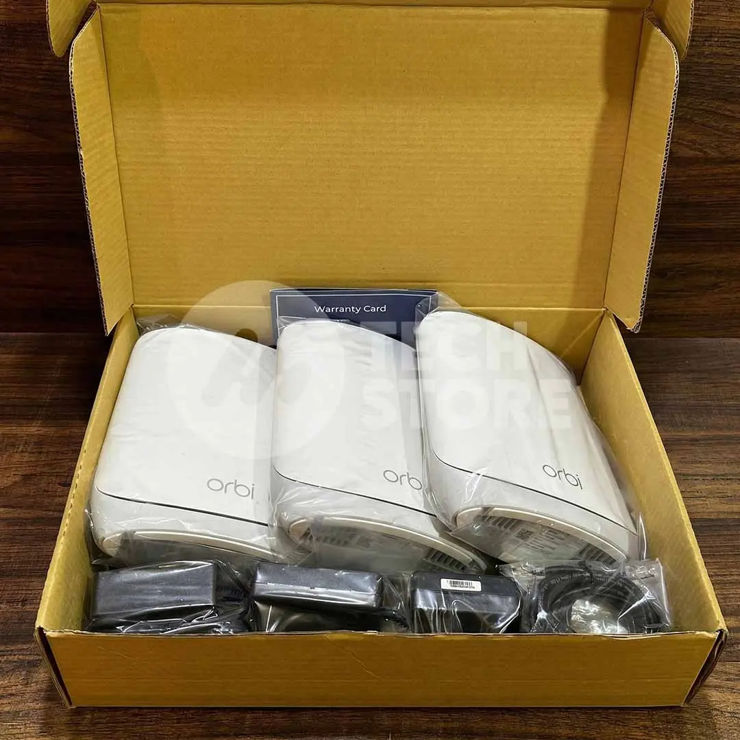 NETGEAR Orbi RBK763 AX5400 Tri-Band Mesh WiFi 6 System