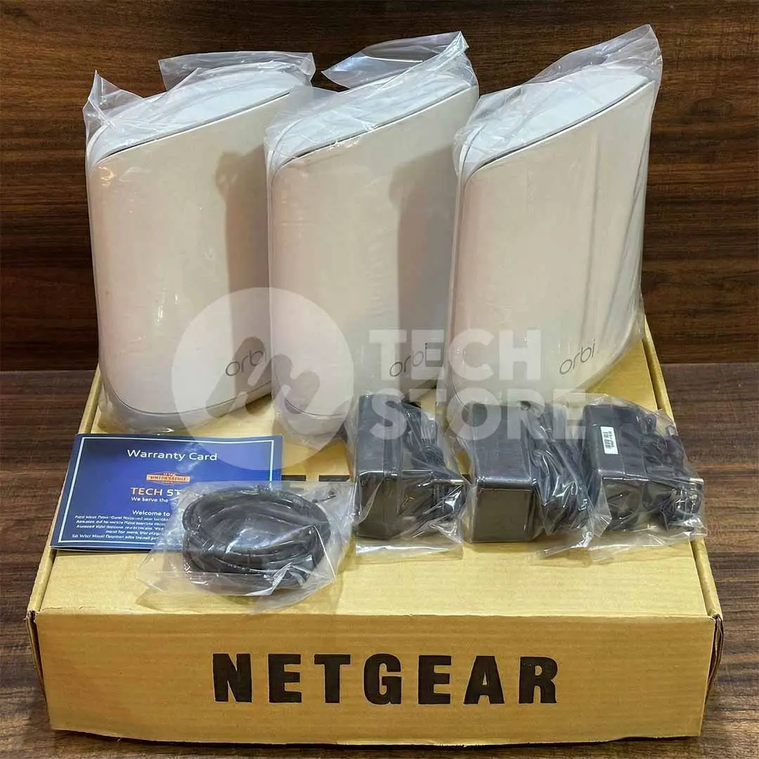 NETGEAR Orbi RBK763 AX5400 Tri-Band Mesh WiFi 6 System