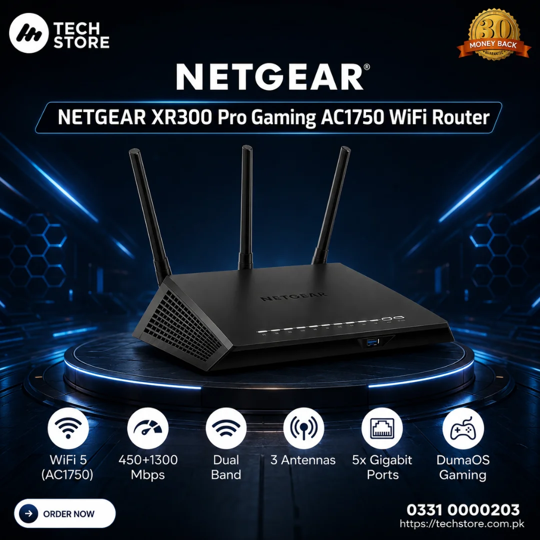 NETGEAR XR300 Pro Gaming AC1750 WiFi Router