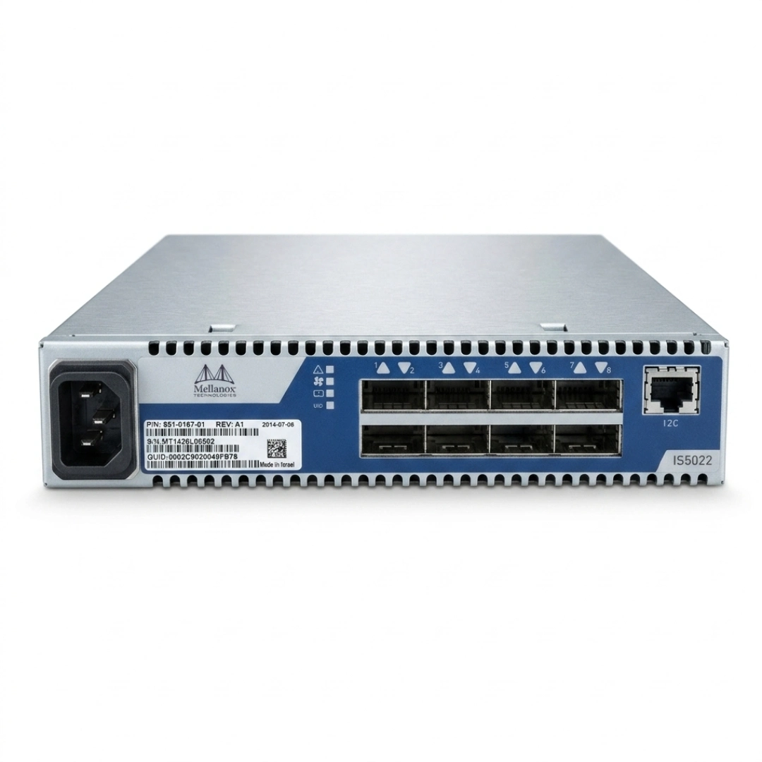 Mellanox InfiniScale IV IS5022 8-Port QDR InfiniBand Managed Switch