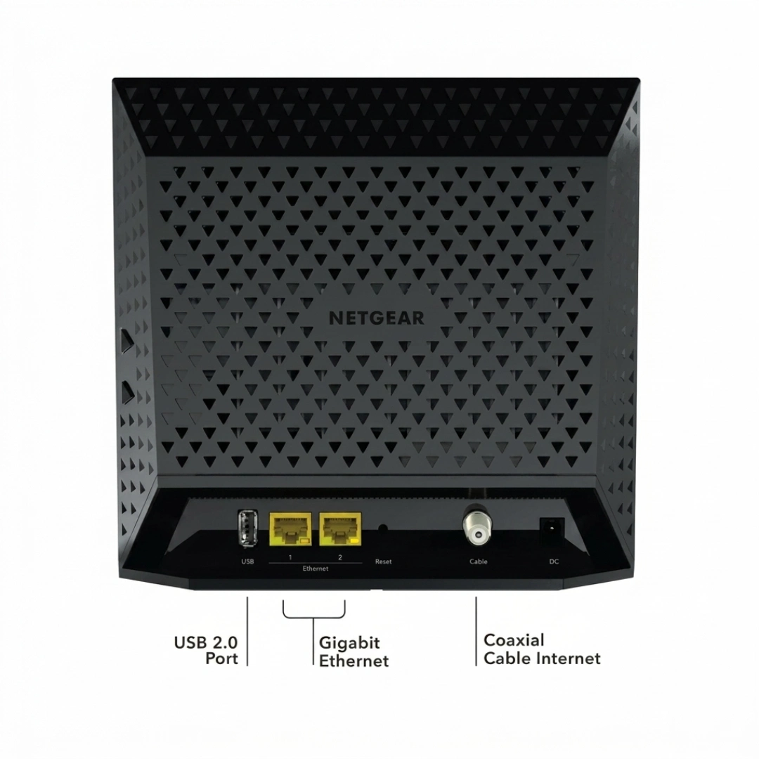 NETGEAR C6250 AC1600 WiFi Cable Modem Router
