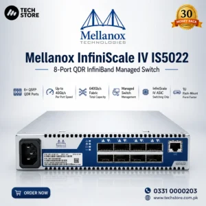 Mellanox InfiniScale IV IS5022 8-Port QDR InfiniBand Managed Switch