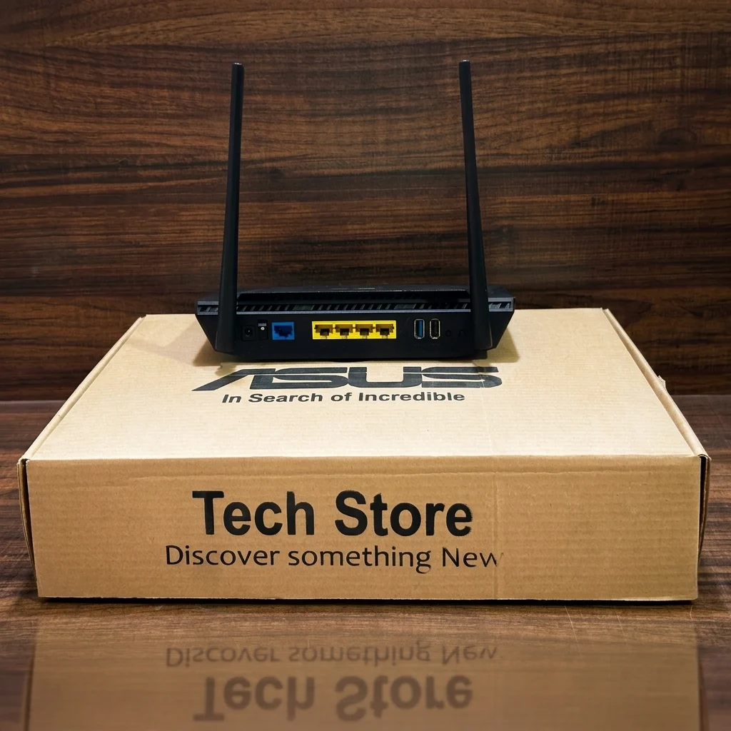 ASUS RT-AX56U AX1800 Dual-Band WiFi 6 Gigabit AiMesh Router