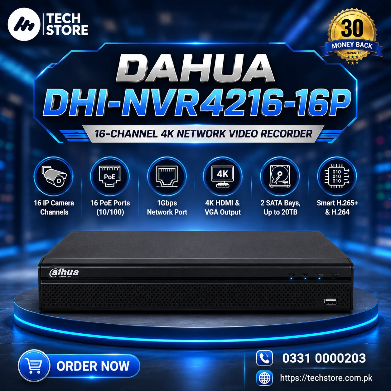 Dahua DHI-NVR4216-16P