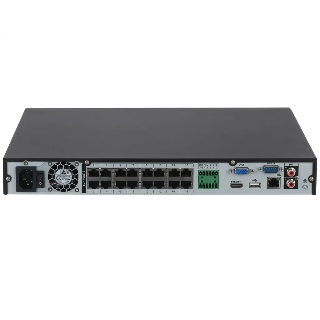 Dahua DHI-NVR4216-16P 16-Channel 4K Network Video Recorder | 16 Built-in PoE Ports | 2 SATA HDD | HDMI & VGA - Image 4