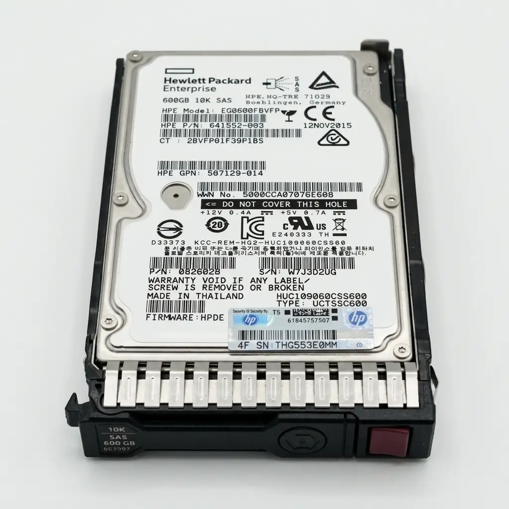 HPE EG0600FBVFP 600GB