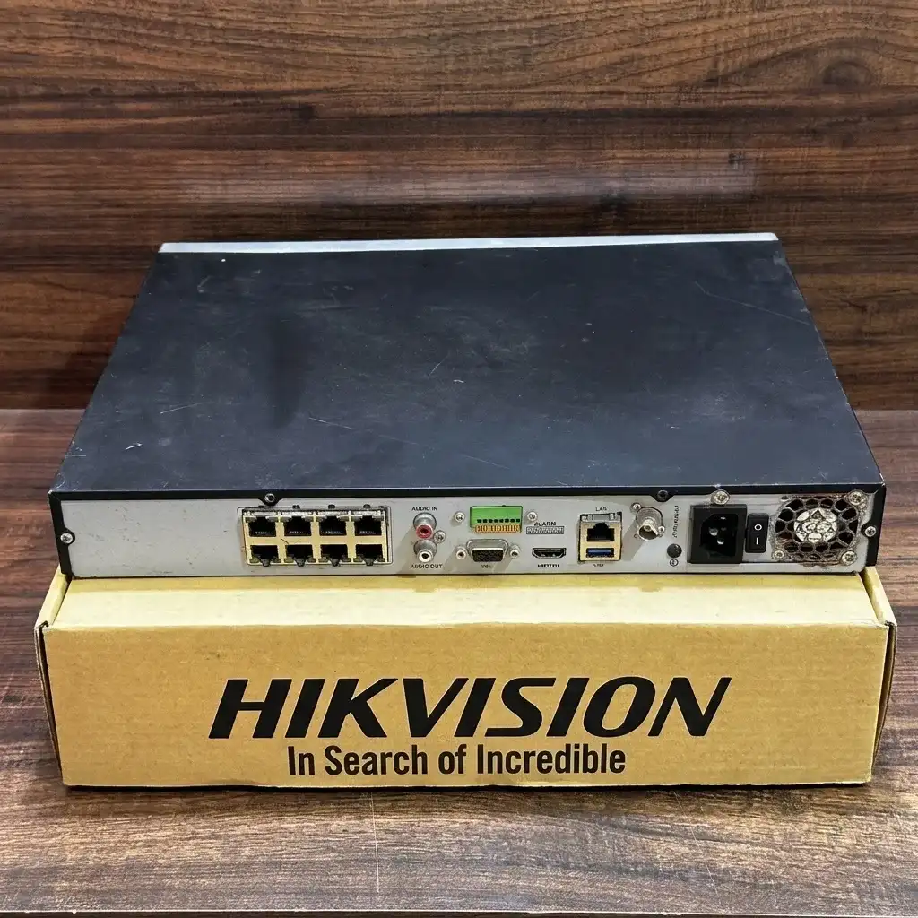Hikvision DS-7608NI-I28P 8-Channel 12MP 4K PoE Network Video Recorder