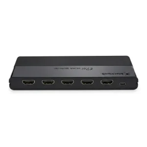 Blackweb 4K 1x4 HDMI Splitter | 1 Input 4 Output UHD HDMI Distribution Amplifier