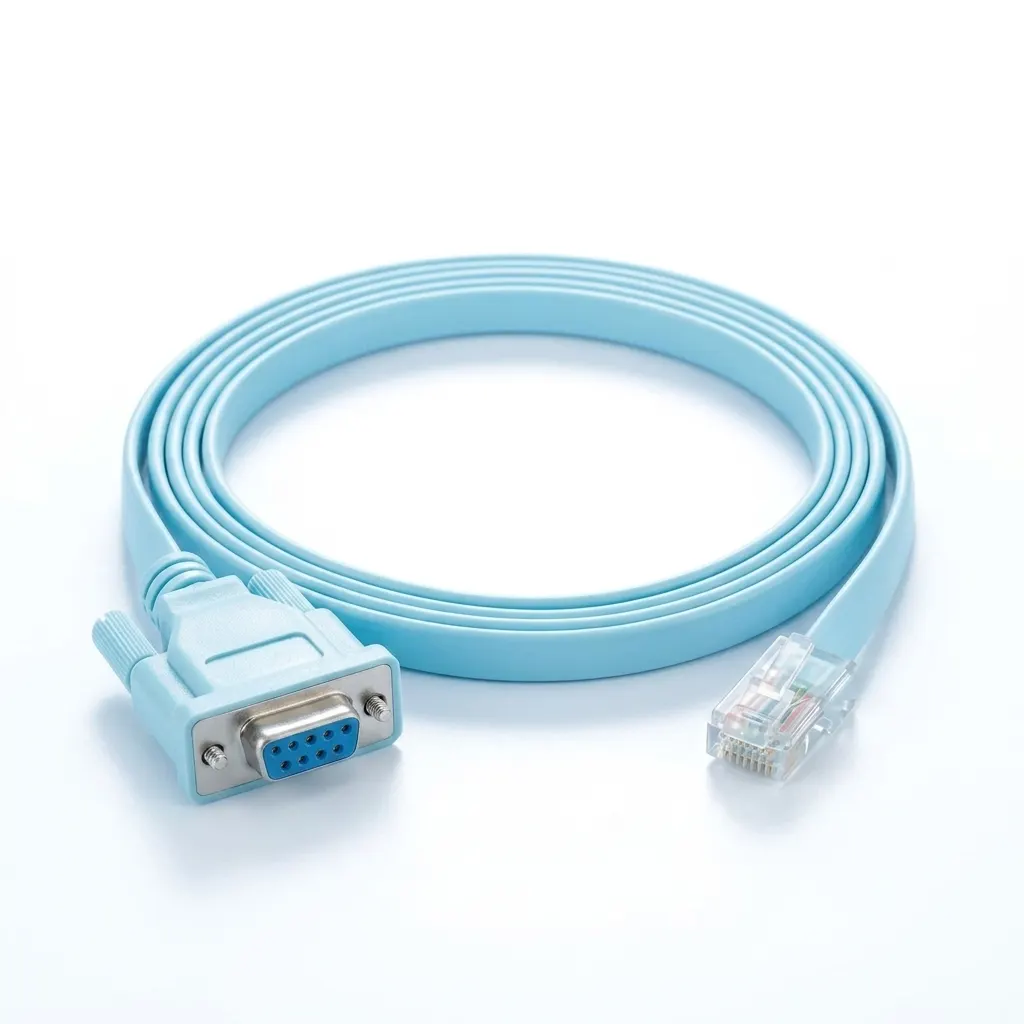 Cisco Console Cable | Cisco DB9 to RJ45 Serial Console Cable | RS-232 Network Management Cable | New - Image 4