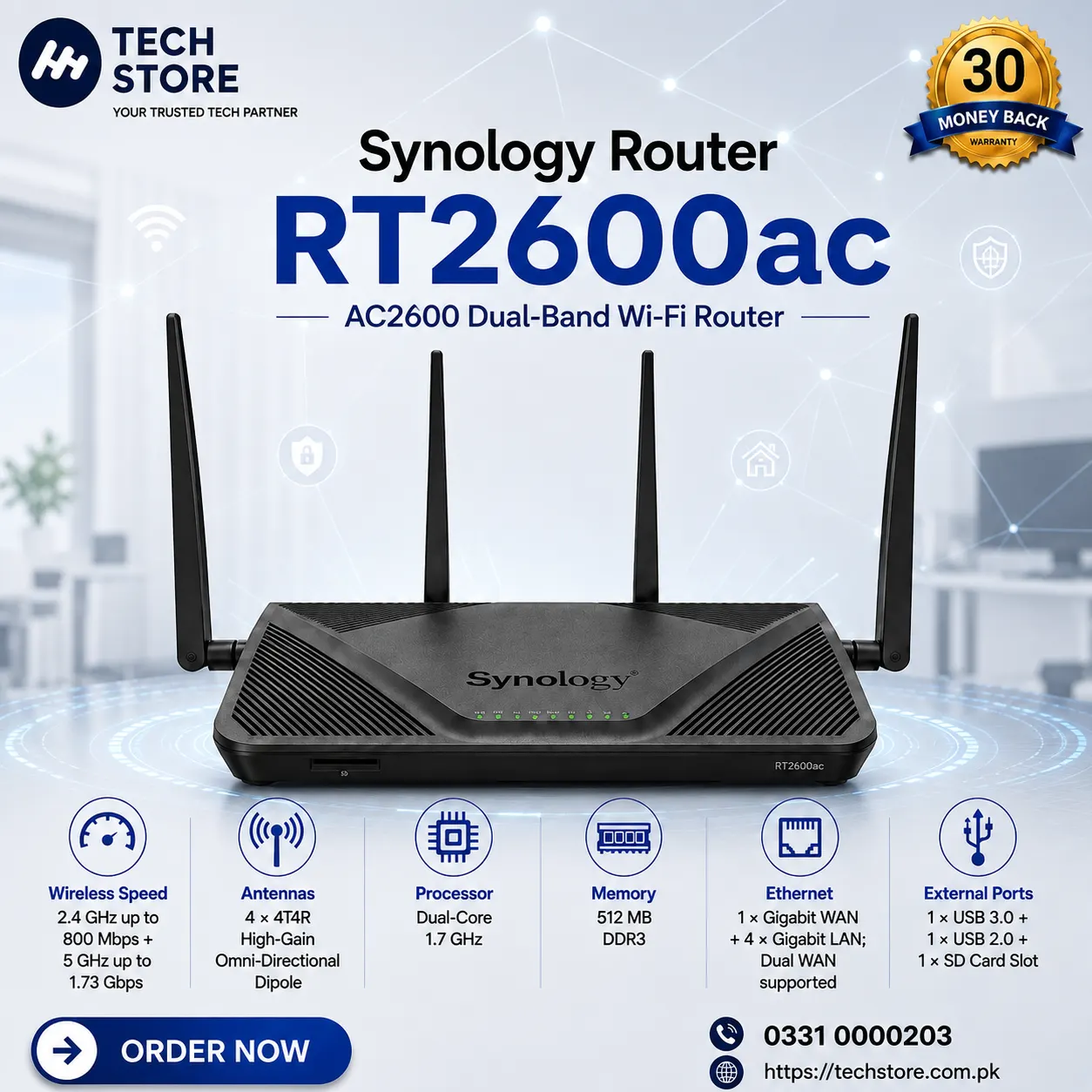 Synology Router RT2600ac