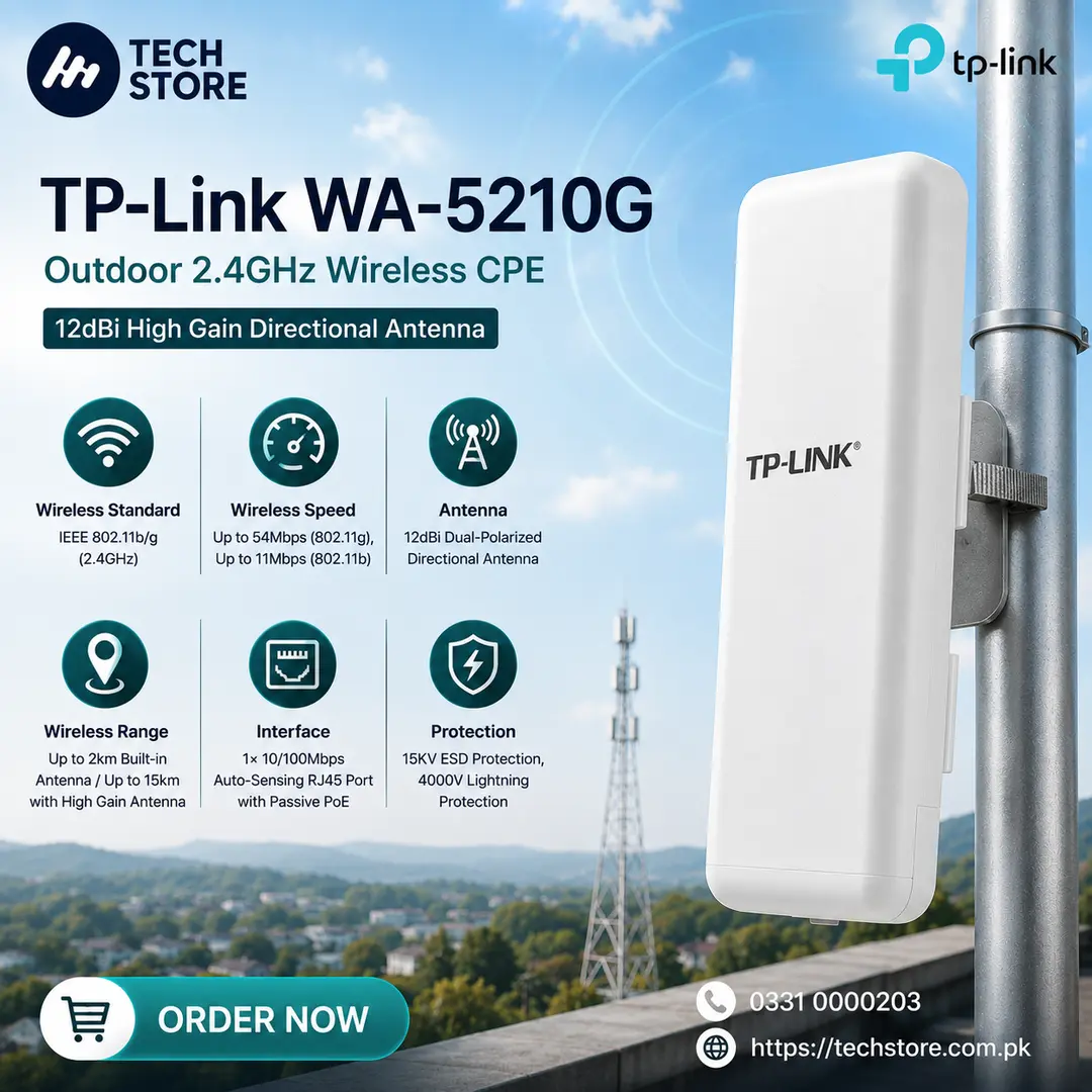 TP-Link WA-5210G Outdoor 2.4GHz Wireless CPE