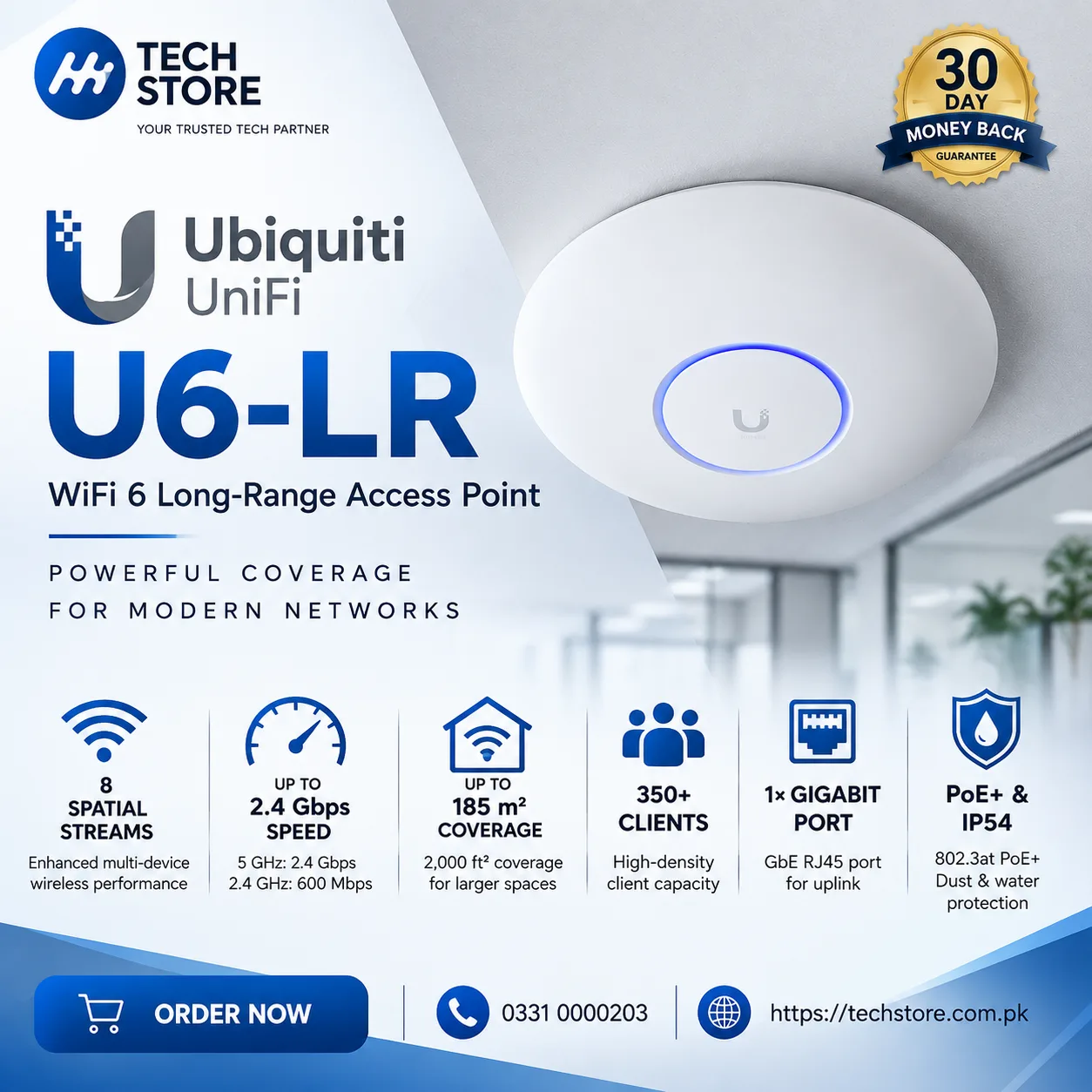 Unifi U6 LR Access Point