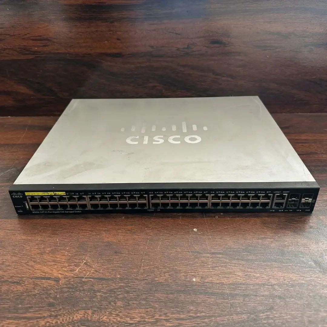 Cisco SG350-52P 52-Port Gigabit PoE+ Layer 3 Managed Switch