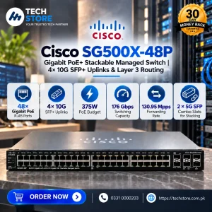 Cisco SG500 48P Gigabit Poe Managed Switch