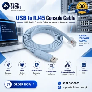 USB to RJ45 Console Cable