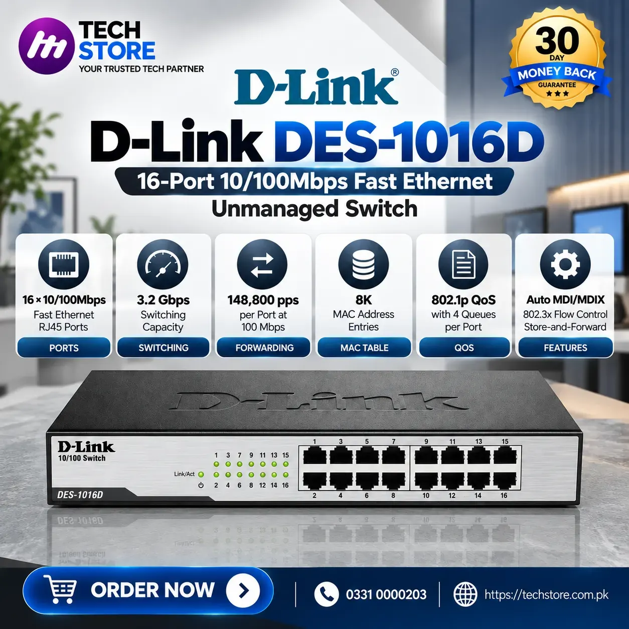 D-link DES-1016D